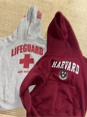 Harvard Maroon Kids Hoodie Sweatshirt